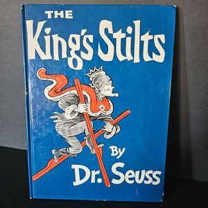 Dr. Seuss The King's Stilts Hardcover Children's Book Copyright 1967